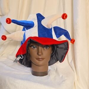 Colorful Jester Costume Hat